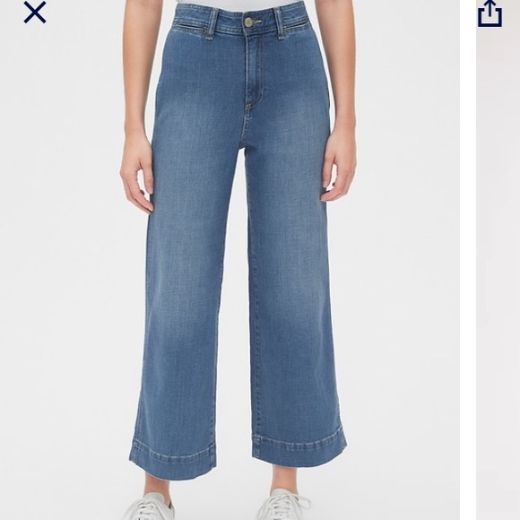 high waisted gap jeans